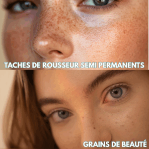 Tâches de rousseur semi permanent/Grains de beauté